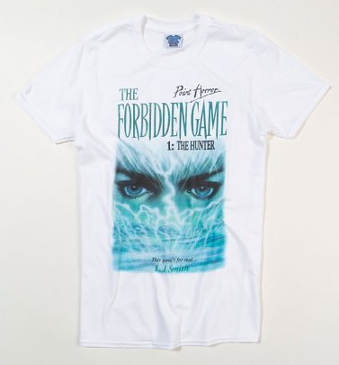 Men's Point Horror The Forbidden Game White T-Shirt Men's Point Horror The Forbidden Game White T-Shirt