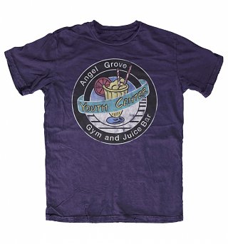 Men's Power Rangers Angel Grove Blackberry T-Shirt Men's Power Rangers Angel Grove Blackberry T-Shirt