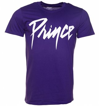 Men's Purple Prince Logo T-Shirt Men's Purple Prince Logo T-Shirt