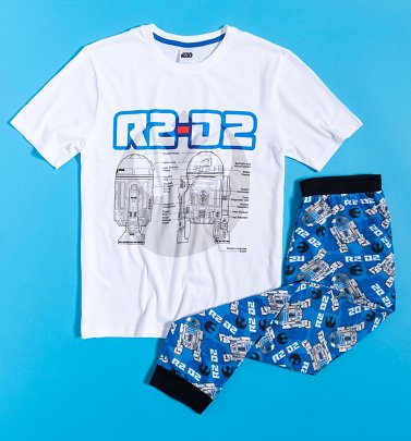 Men's R2-D2 Star Wars Pyjamas Men's R2-D2 Star Wars Pyjamas
