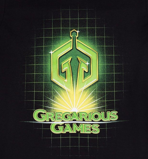 Men's Ready Player One Gregarious Games Logo TShirt