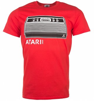 Men's Red Atari Console T-Shirt Men's Red Atari Console T-Shirt