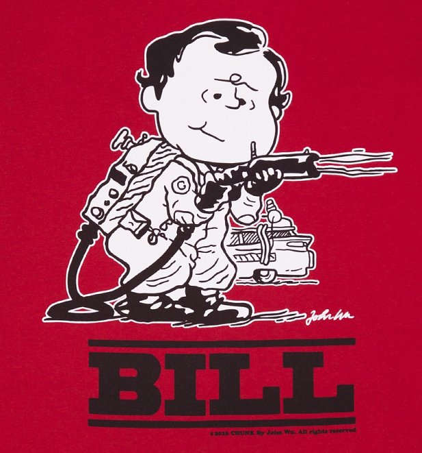 Men's Red Bill Mash Up T-Shirt from Chunk Men's Red Bill Mash Up T-Shirt from Chunk