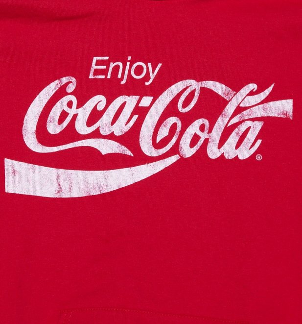 Men's Red Enjoy Coca-Cola Hoodie Men's Red Enjoy Coca-Cola Hoodie