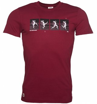 Men's Red Silly Moon Walks T-Shirt from Chunk Men's Red Silly Moon Walks T-Shirt from Chunk