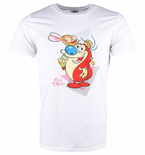 Men's Ren and Stimpy T-Shirt Men's Ren and Stimpy T-Shirt