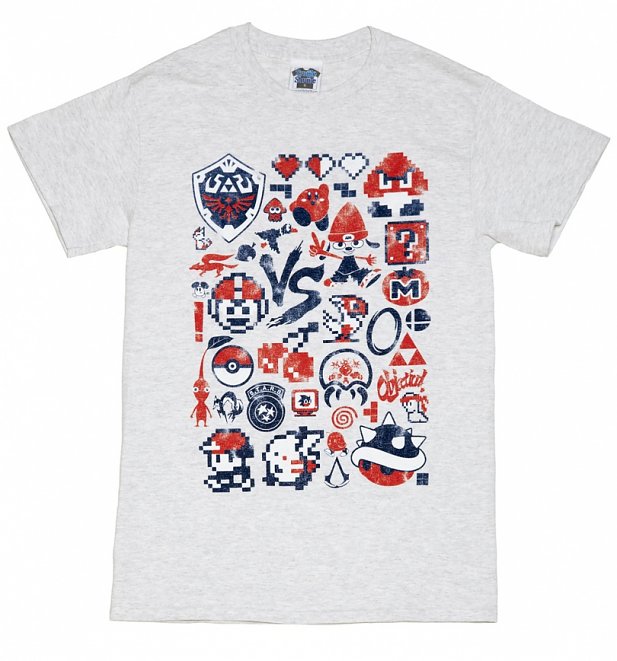 Men's Retro Gaming Heavyweight T-Shirt Men's Retro Gaming Heavyweight T-Shirt