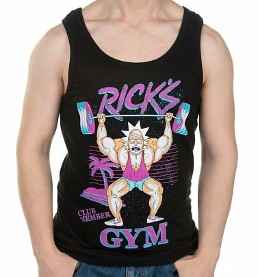 Men's Rick And Morty Rick's Gym Vest Men's Rick And Morty Rick's Gym Vest