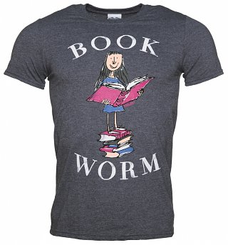 Men's Roald Dahl Matilda Book Worm T-Shirt Men's Roald Dahl Matilda Book Worm T-Shirt