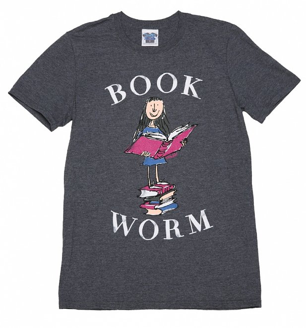 Men's Roald Dahl Matilda Book Worm T-Shirt Men's Roald Dahl Matilda Book Worm T-Shirt