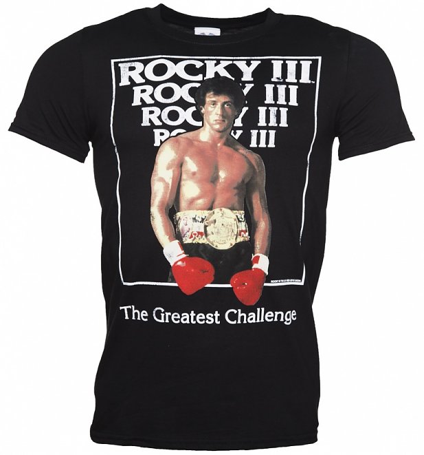Men's Rocky III Movie Poster T-Shirt