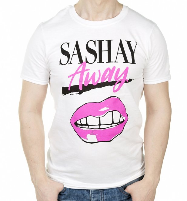 Men's Sashay Away White T-Shirt Men's Sashay Away White T-Shirt