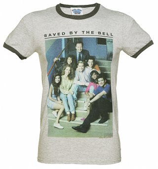 Men's Saved By The Bell Ringer T-Shirt Men's Saved By The Bell Ringer T-Shirt