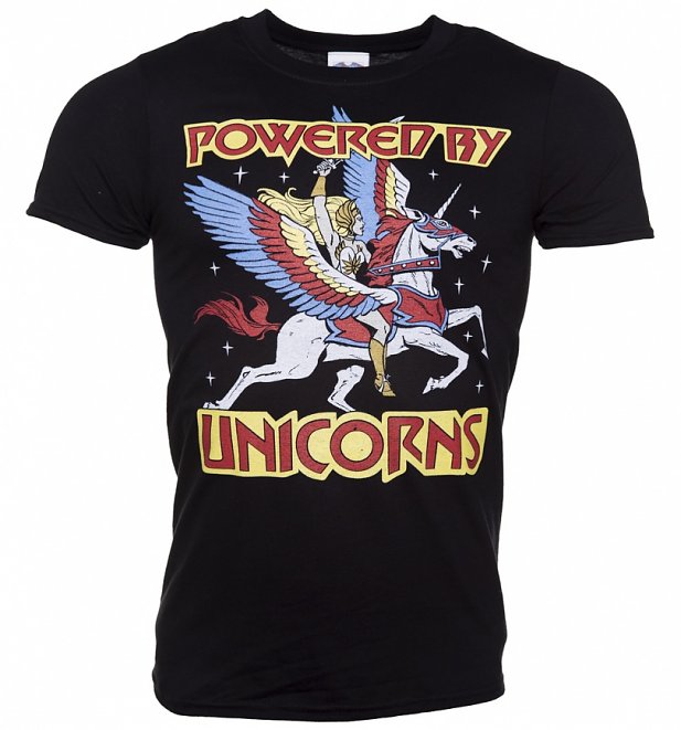 Men's She-Ra Powered By Unicorns T-Shirt Men's She-Ra Powered By Unicorns T-Shirt