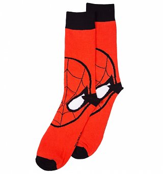 Men's Spider-Man Ankle Socks Men's Spider-Man Ankle Socks