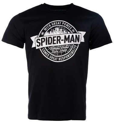 Men's Spider-Man Fighting Crime Since 1962 T-Shirt Men's Spider-Man Fighting Crime Since 1962 T-Shirt