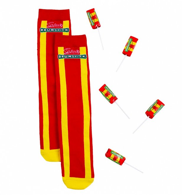 Men's Swizzels Drumstick Socks and Sweets Set Men's Swizzels Drumstick Socks and Sweets Set