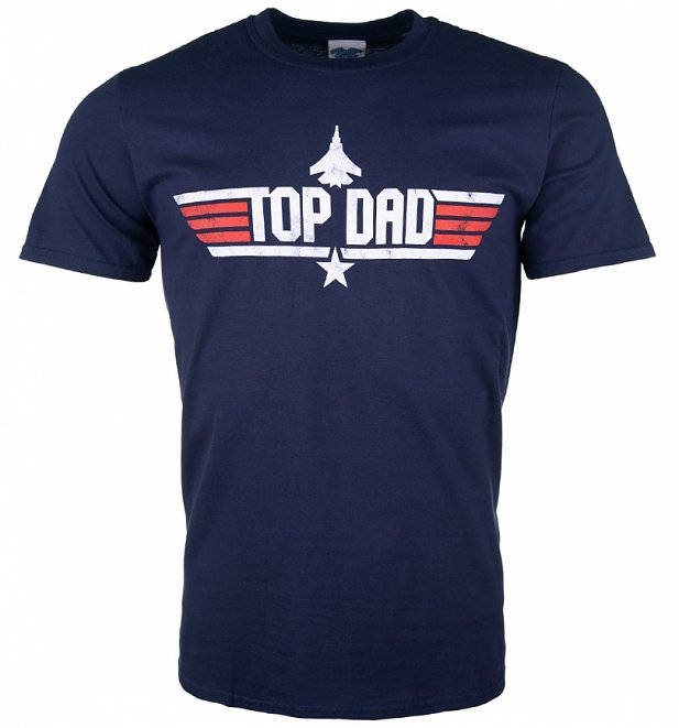 Men's Top Dad Navy T-Shirt Men's Top Dad Navy T-Shirt
