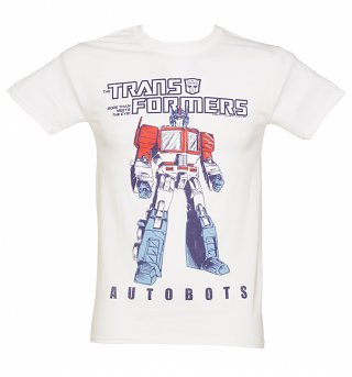 Men's Transformers Autobots Optimus Prime T-Shirt Men's Transformers Autobots Optimus Prime T-Shirt