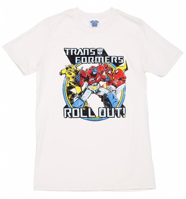 Men's Transformers Roll Out T-Shirt Men's Transformers Roll Out T-Shirt