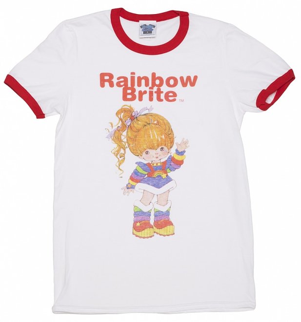 Men's Vintage Rainbow Brite Ringer TShirt