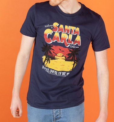 Men's Welcome to Santa Carla Navy T-Shirt