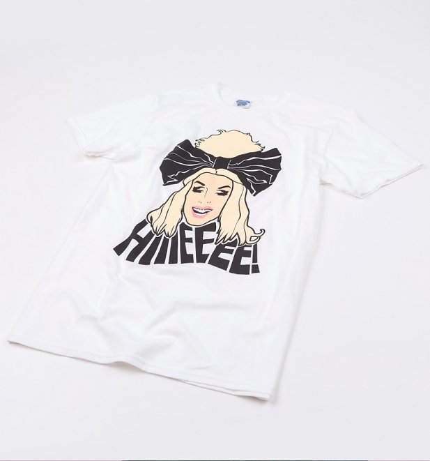 Men's White RuPaul's Drag Race Alaska Hiiieeee! T-Shirt Men's White RuPaul's Drag Race Alaska Hiiieeee! T-Shirt