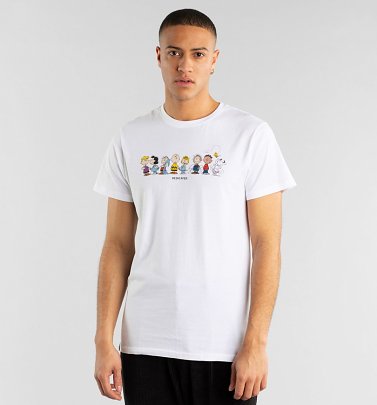 Men's White Organic Peanuts Crew T-Shirt from Dedicated Men's White Organic Peanuts Crew T-Shirt from Dedicated