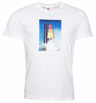 Men's White Rocket Lolly T-Shirt from Chunk Men's White Rocket Lolly T-Shirt from Chunk
