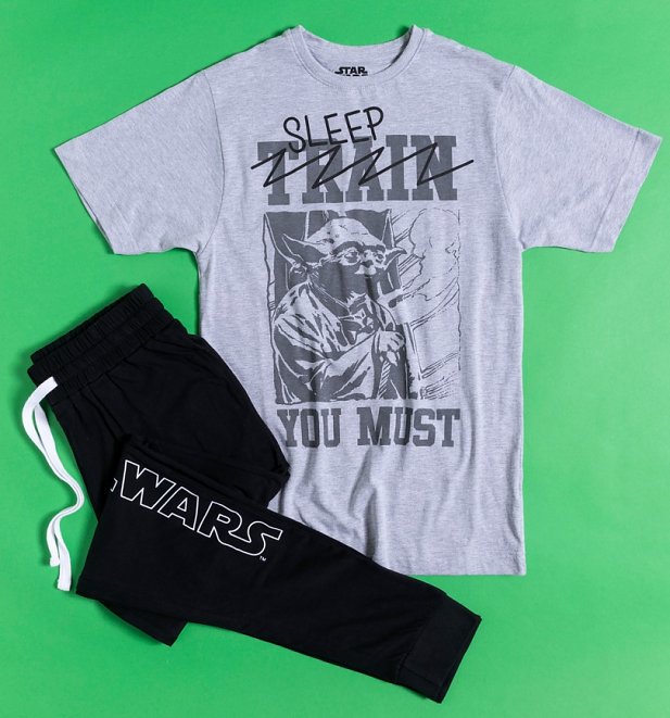 Men's Yoda Sleep You Must Star Wars Pyjamas