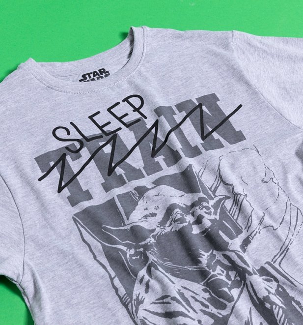 Star Wars Sleep You Must Yoda Pyjama Set Pigiama Uomo