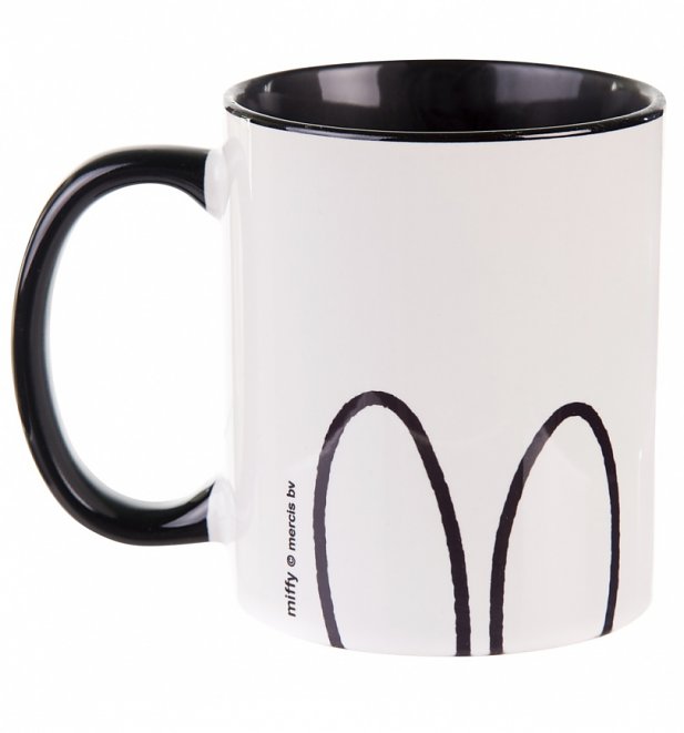 Miffy Black Handle Mug Miffy Black Handle Mug