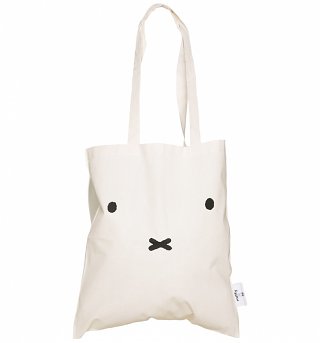 Miffy Face Canvas Tote Bag Miffy Face Canvas Tote Bag