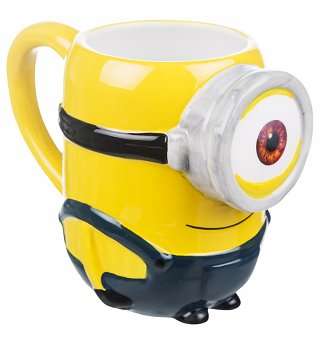 Minions 3D Stuart Mug With Scented Charm Minions 3D Stuart Mug With Scented Charm