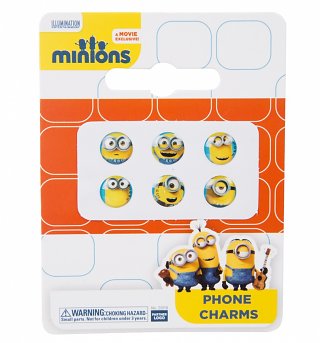 Minions Faces iPhone Button Charms Minions Faces iPhone Button Charms