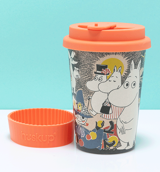 Moomin Eco Travel Mug from Huskup Moomin Eco Travel Mug from Huskup