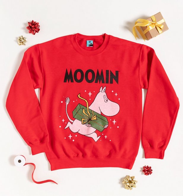 Moomin Gift Red Sweater