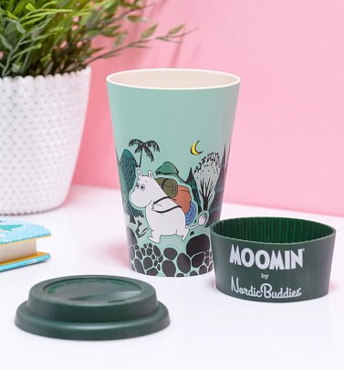 Moomin Moomintroll Adventures Eco Friendly Travel Mug Moomin Moomintroll Adventures Eco Friendly Travel Mug