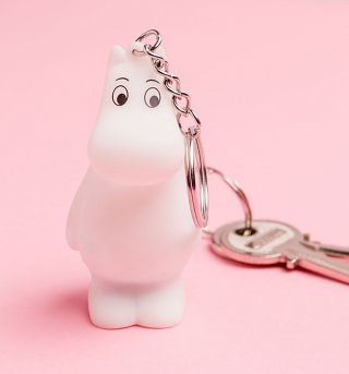 Moomin Moomintroll Light Up Keyring Moomin Moomintroll Light Up Keyring