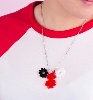 Moomins Little My Acrylic Necklace Moomins Little My Acrylic Necklace