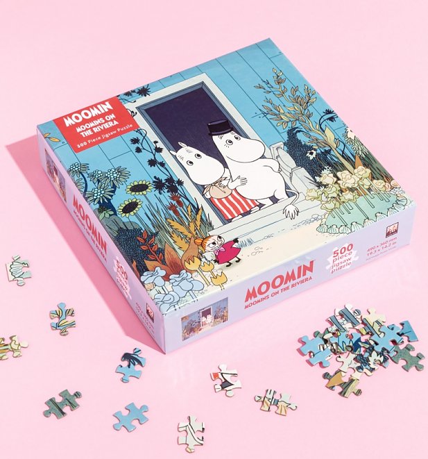 Moomins On The Riviera 500 Piece Jigsaw Puzzle
