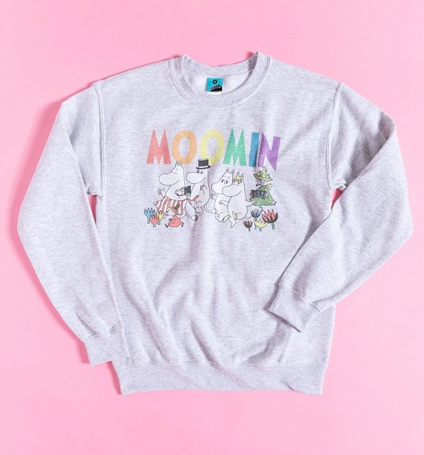 Moomins Rainbow Logo Sweater