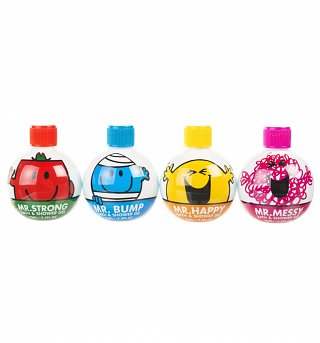 Mr Men Bath And Shower Gel Travel Pack Mr Men Bath And Shower Gel Travel Pack