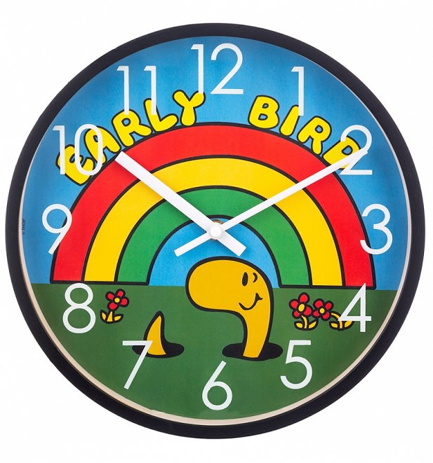 Mr Men Early Bird Clock Mr Men Early Bird Clock