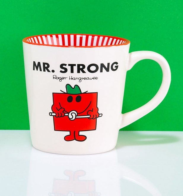 Mr Strong Mr Men Mug Mr Strong Mr Men Mug