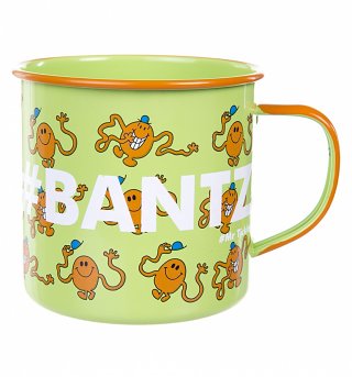 Mr Tickle Bantz Enamel Mr Men Mug Mr Tickle Bantz Enamel Mr Men Mug