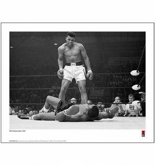 Muhammad Ali First Minute, First Round Photographic 14" x 11" Art Print Muhammad Ali First Minute, First Round Photographic 14" x 11" Art Print