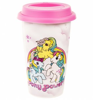 My Little Pony Retro Pony Power Travel Mug My Little Pony Retro Pony Power Travel Mug