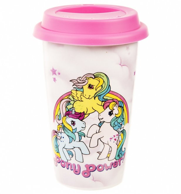 My Little Pony Retro Pony Power Travel Mug My Little Pony Retro Pony Power Travel Mug