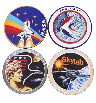 NASA Set Of 4 Coasters NASA Set Of 4 Coasters